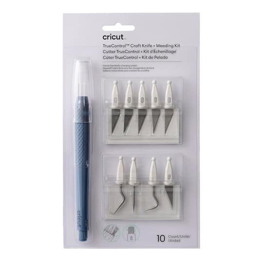 Cricut® TrueControl™ Blue Craft Knife & Weeding Kit